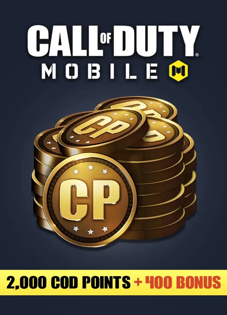 Call Of Duty: Mobile – 2000 CP + 400 Bonus